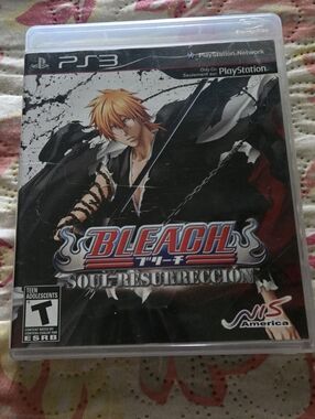 Bleach: Soul Resurrección (PS3) - Black/Orange Cover
